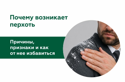 Иллюстрация к статье "Почему возникает перхоть: причины, признаки и как от нее избавиться"
